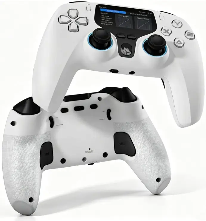 NBCP Wireless Controller for PC/PS4/Switch,Hall Effect Joysticks & Triggers