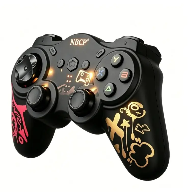 NBCP Wireless Controller for Switch 2, Switch & PC, Hall Effect Joysticks, RGB